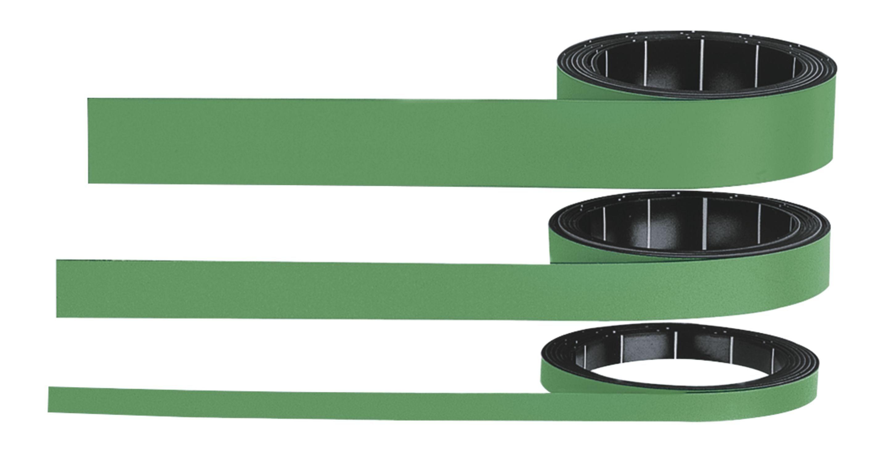 Magnetoflexband 1000x5mm grün zuschneidbar, beschriftbar