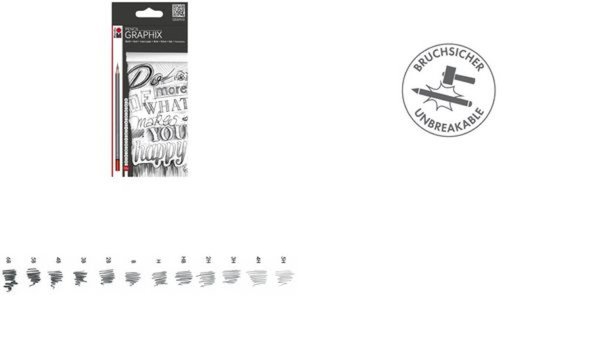 Marabu Bleistift GRAPHIX, 12er Ka rtonetui (57201772)