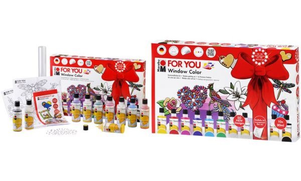 Marabu Window Color fun & fancy, Set FOR YOU (57201475)