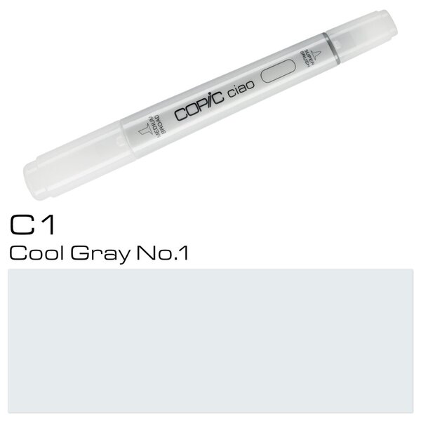 Marker Copic Ciao Typ C - 1 Cool Grey