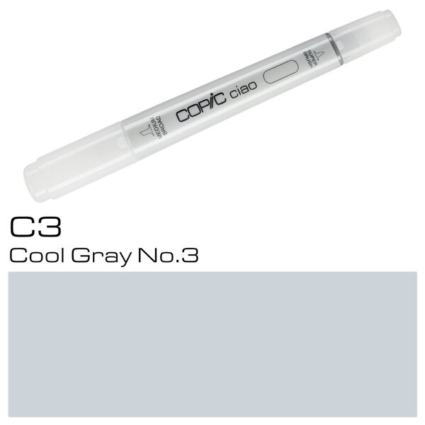 Marker Copic Ciao Typ C - 3 Cool Grey