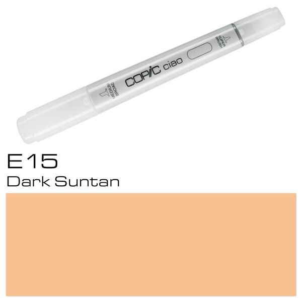 Marker Copic Ciao Typ E - 15 Dark Suntan