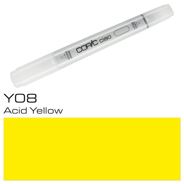 Marker Copic Ciao Typ Y - 08 Acid Yellow