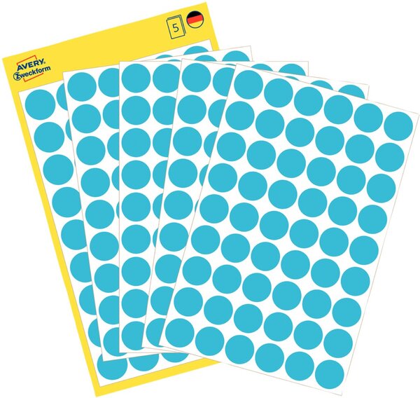 Markierungspunkte, blau, 12mm 