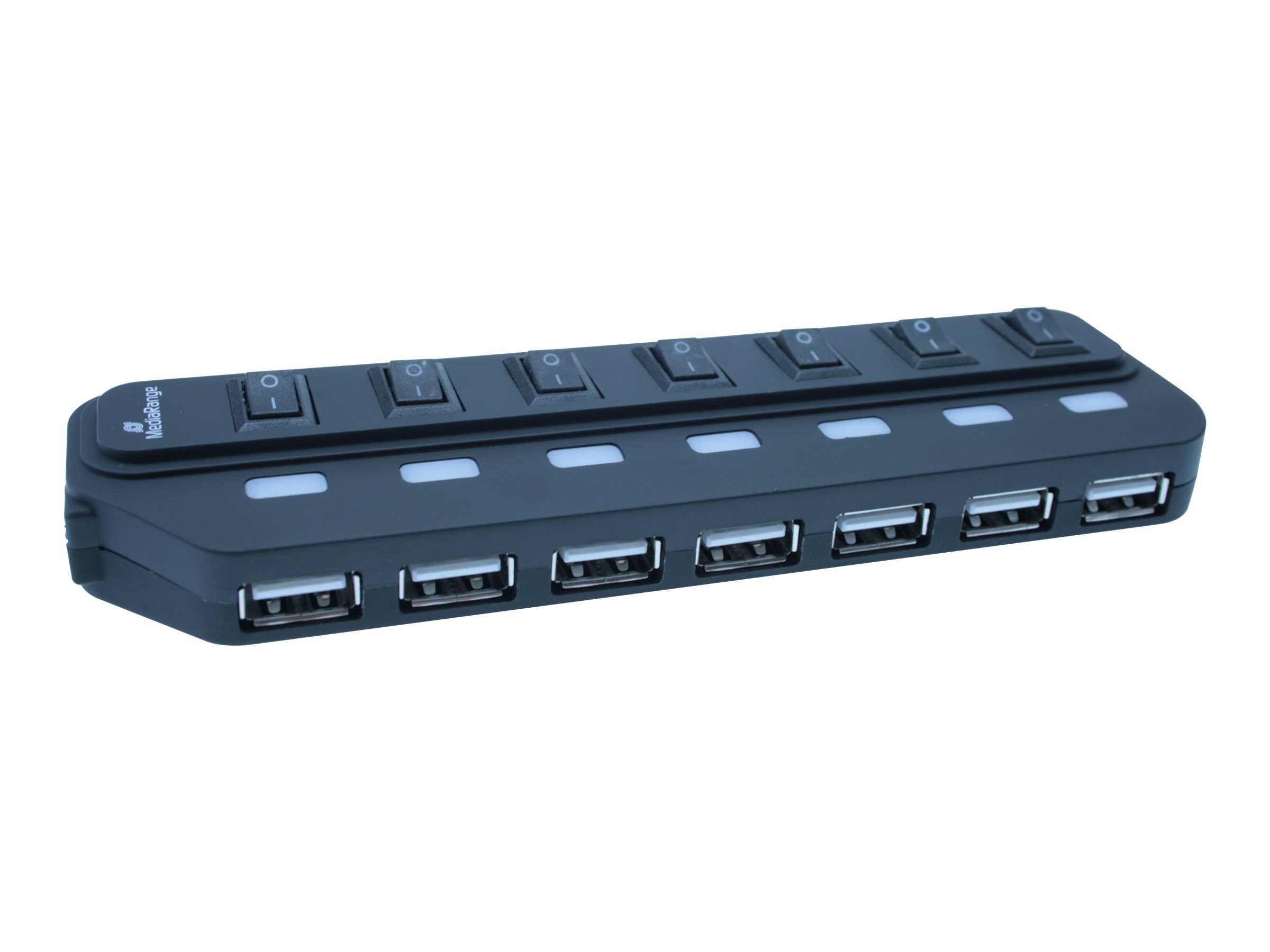 MediaRange USB 2.0 Hub 1:7 with seperate