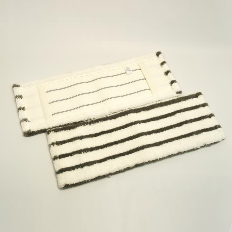 Mikrofasermopp 50 cm | grau/weiß Material: Microplüsch, Aufnahme: Tasche