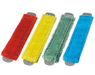 Mikrofasermopp SmartColor MicroMop 15.0, 40 cm, rot, MM40R für starke Verschmutzung und grobe Böden, 3-Loch-System zur Befestigung