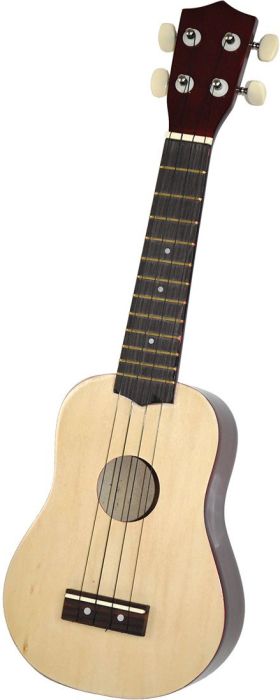 Mini-Gitarre Holz NATUR Ukulele, Nr: 1058