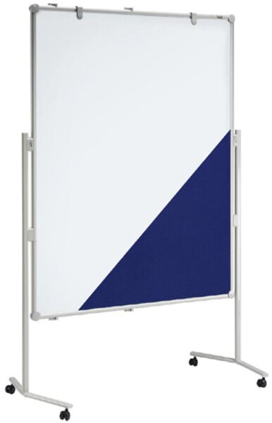 Moderationstafel MAULpro gr 150/120cm Textil bl/WB