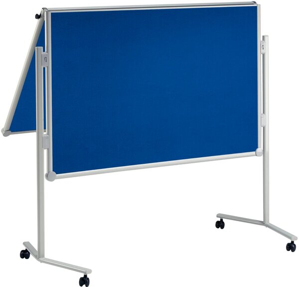 Moderationstafel MAULpro klappb. gr 150/120cm Oberfläche Textil bl