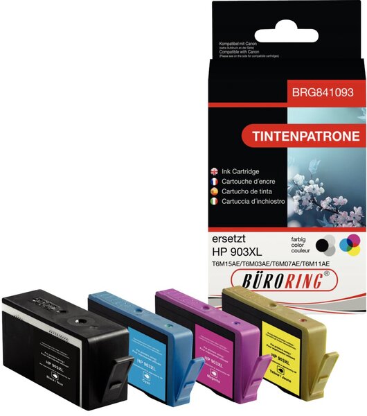 Multipack 4 Farben für HP OfficeJet Pro 6900 Serie,