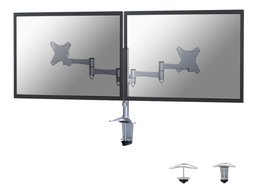 NEOMOUNTS BY NEWSTAR M Zub LCD-Arm 2x FPMA-D1330DSILVER / 10-24 / N/D/S