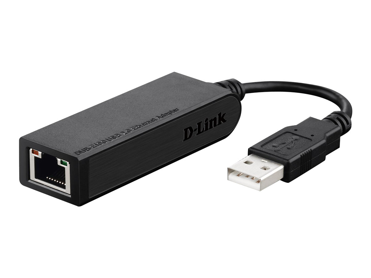 NIC Fast USB RJ45 10/100 (USB2.0)  WOL D-Link