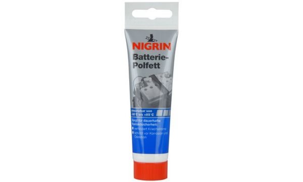 NIGRIN Batterie-Polfett, Säure- und Kontaktschutzfett, 50 g (11590022)