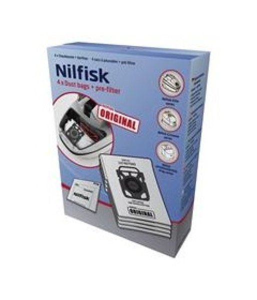 NILFISK-ALTO Nilfisk Staubbeutel 4+1 für Elite Sauger