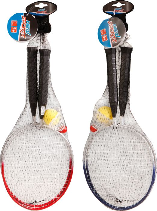 NSP Badminton-Set Kids, mit Federbällen, Nr: 74101381