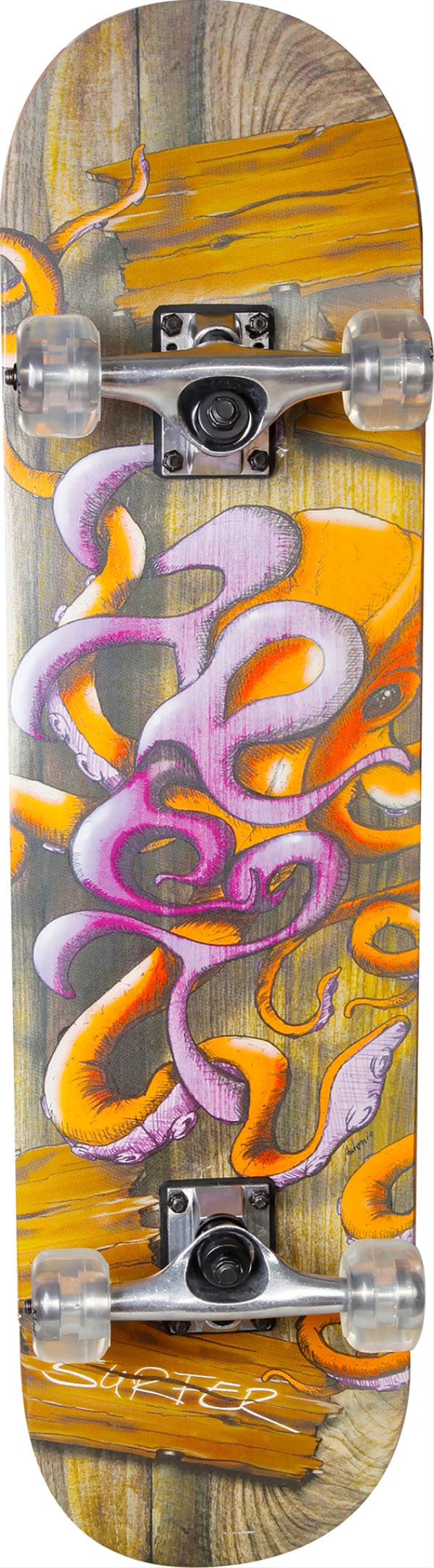 NSP Skateboard Octopus L.78,7cm, ABEC 7, Nr: 73412561 NSP Skateboard Octopus L.78,7cm, ABEC 7, Nr: 73412561