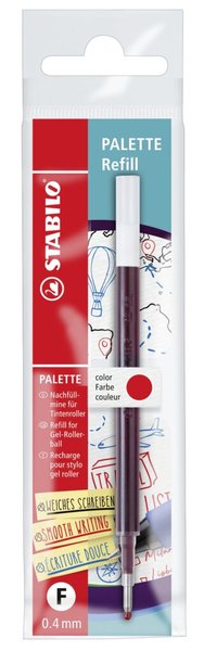 Nachfüllmine Palette, 0,4 mm (F), rot