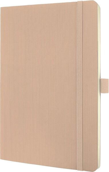 Notizbuch Conceptum, 135x210x14mm, 80g, Hardcover, beige, liniert, 194 S.