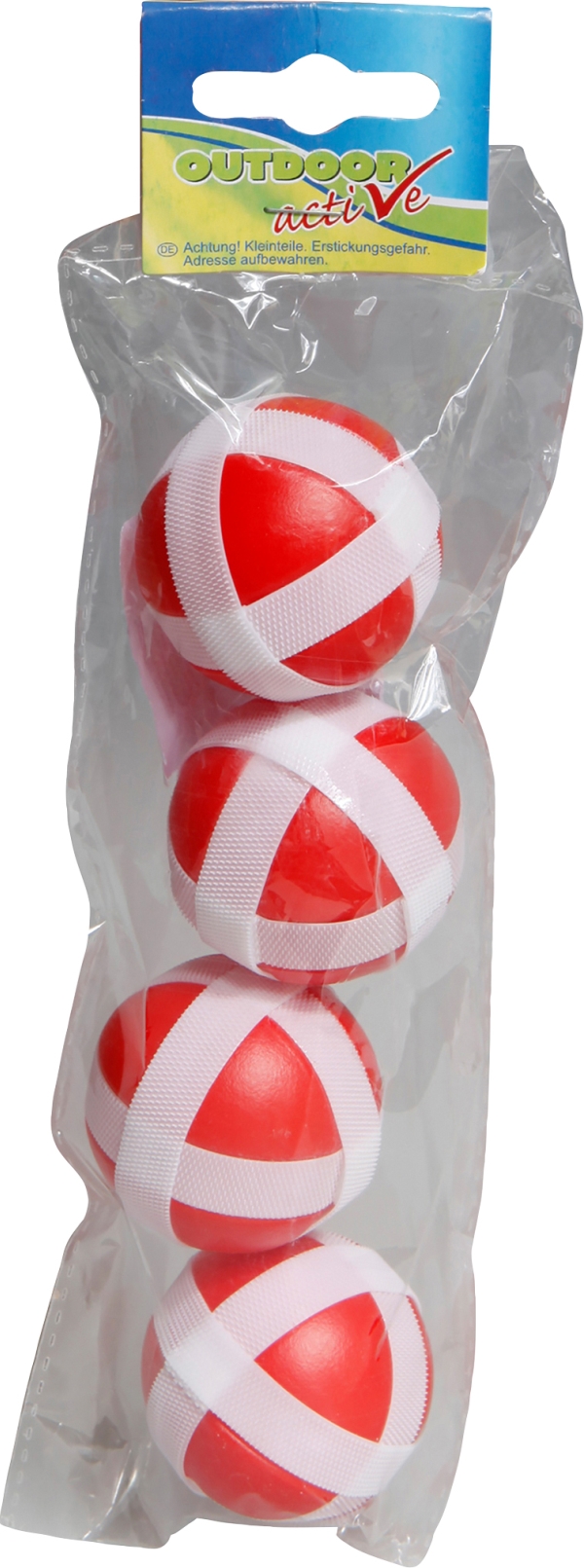 OA Ersatzbälle für Klettscheibe, 4 Stück, Nr: 74608108 OA Ersatzbälle für Klettscheibe, 4 Stück, Nr: 74608108