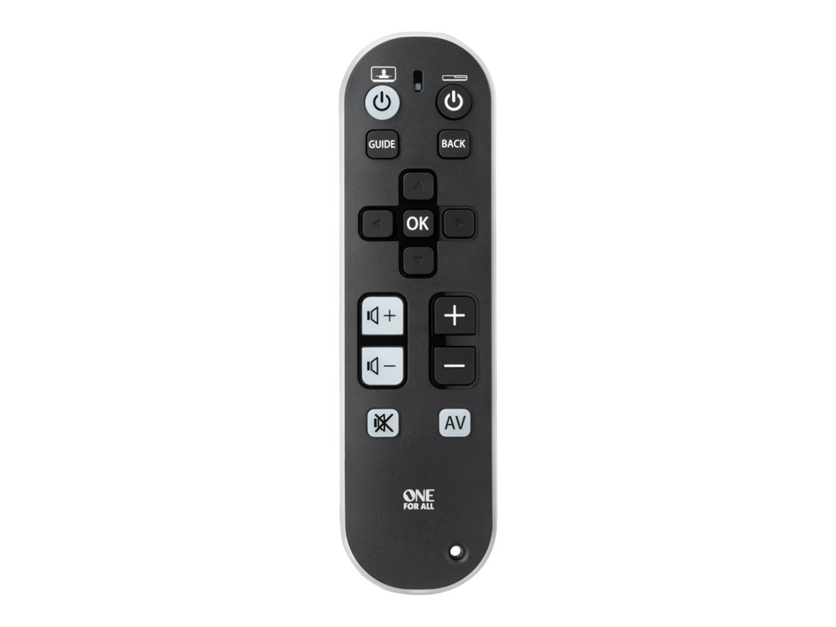 ONE FOR ALL TV Zapper URC6810 Infrarot Fernbedienung Schwarz, Weiß ONE FOR ALL TV Zapper URC6810 Infrarot Fernbedienung Schwarz, Weiß