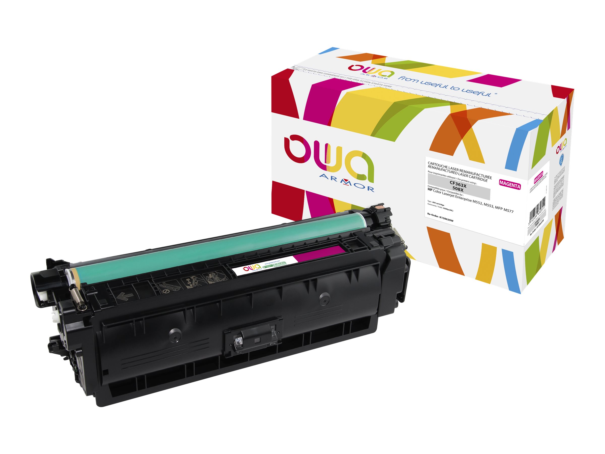 OWA Magenta wiederaufbereitet Tonerpatrone