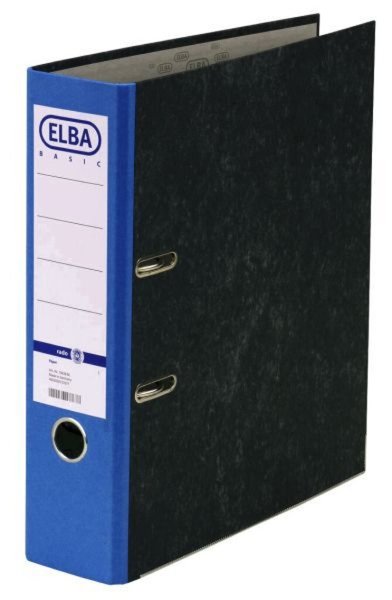 Ordner ELBA SMART A4 80 mm Wolkenmarmor blau