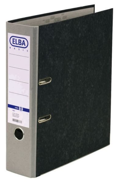 Ordner ELBA SMART A4 80 mm Wolkenmarmor grau