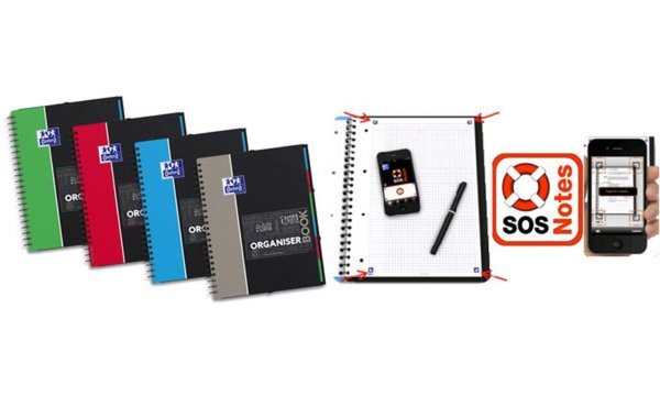 Oxford Studium Collegeblock ORGANI SERBOOK, A4+, kariert (5401672)