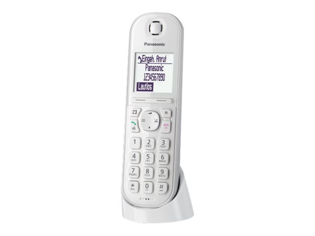 PANASONIC KX-TGQ200GW weiss IP Mobilteil für Router mit DECT/CAT-iq Basis Fritz