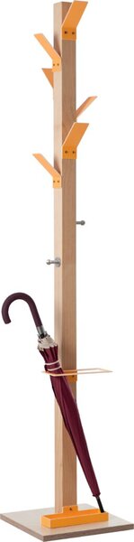 PAPERFLOW Garderobenständer easyCloth, Schirmhalter, orange