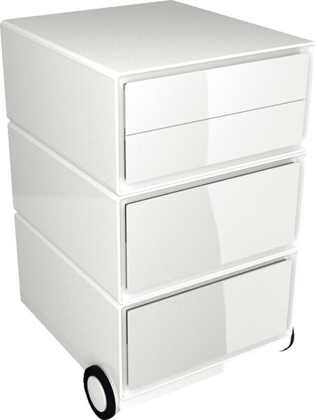 PAPERFLOW ROLLCONTAINER 4 SCHÜBE WEISS (EBGHPH.13)