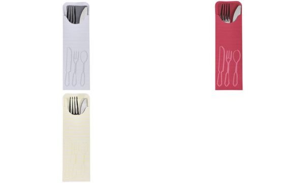 PAPSTAR Servietten-Tasche Bistro, creme (6481014)