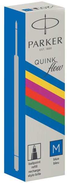 PARKER Kugelschreiber-Großraummine QUNIKflow BASIC, blau
