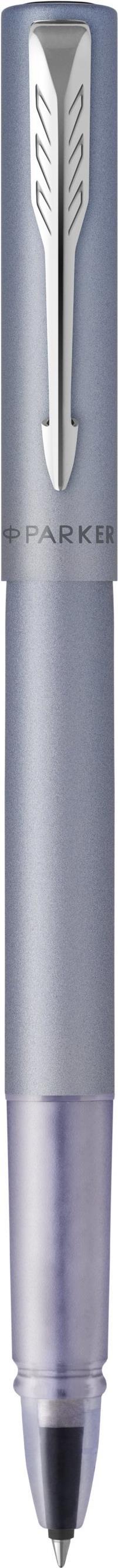PARKER Roller Vector XL Metallic Silver Blue C.C   F Schwarz