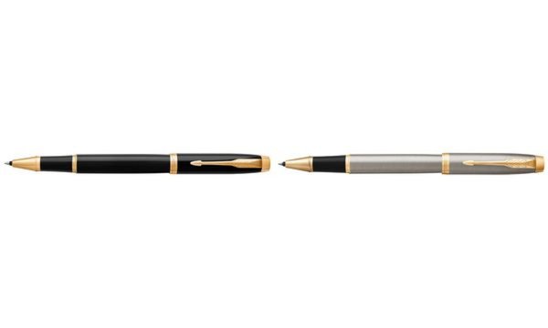 PARKER Rollerball Parker PARKER IM Brushed Metal F Schwarz