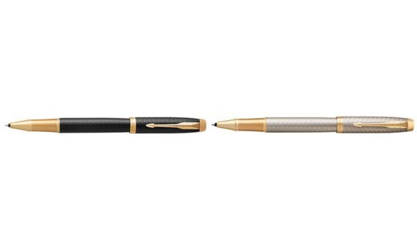 PARKER Tintenroller IM PREMIUM Warm Silver G.C. (5128308)