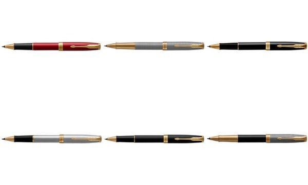PARKER Tintenroller SONNET Black La cquer G.C. (5128253)