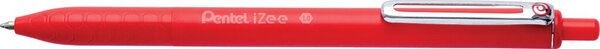 Pentel Druck-Kugelschreiber iZee, rot