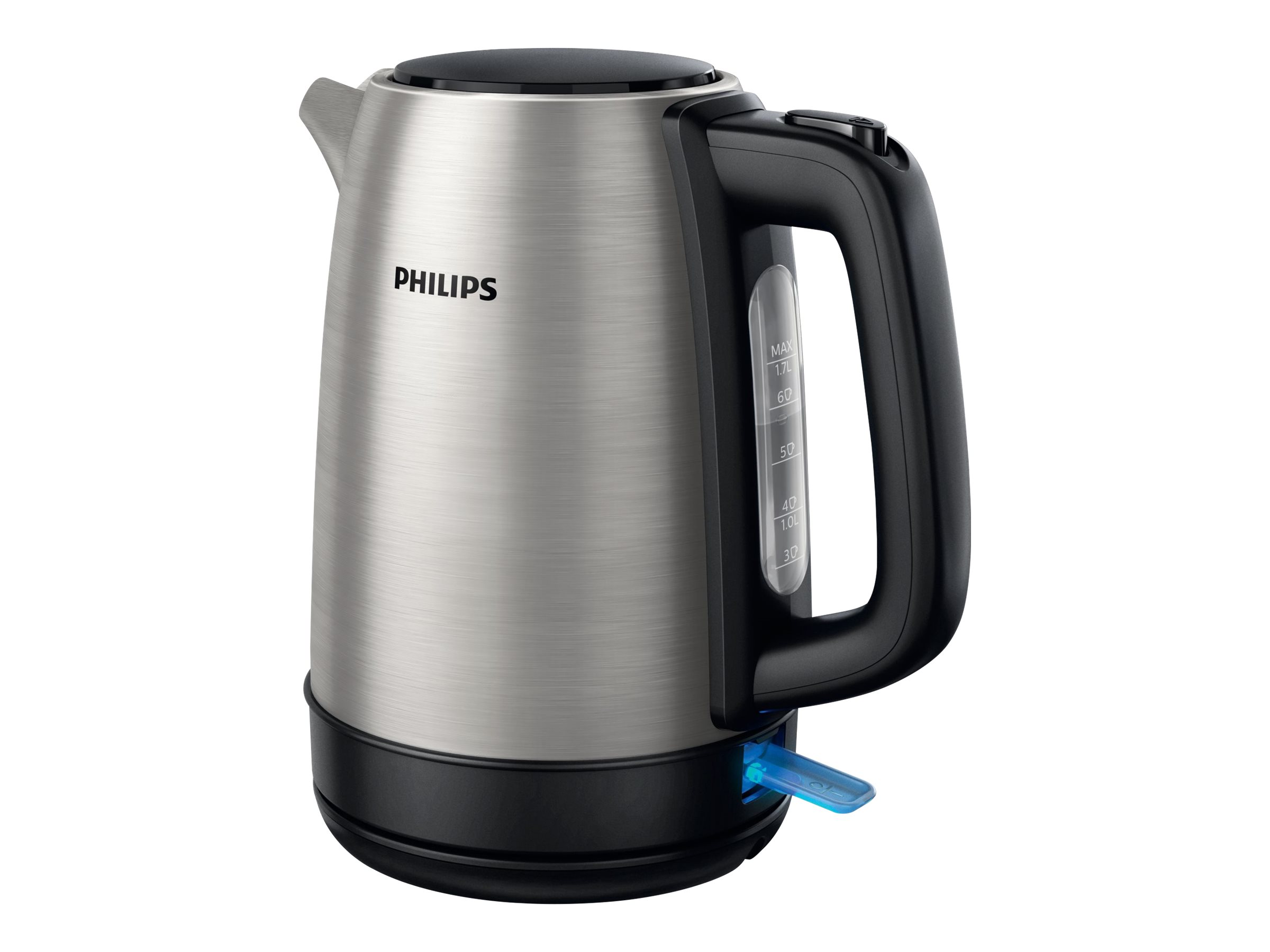 PHILIPS HD9344/10 Wasserkocher (transparent, 1 L, 2200 W) (HD9350/90)