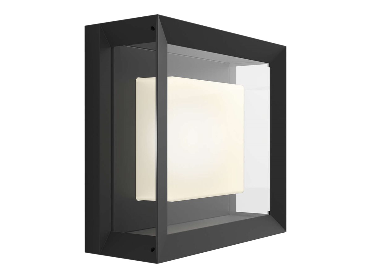PHILIPS Hue Econic LED Wandleuchte quadr. schwarz