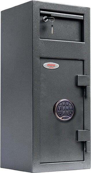 Einwurftresor, elekt, Vol 19l Aussenmaß: 600x250x250