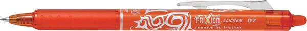 Radierbarer Tintenroller Frixion Clicker orange