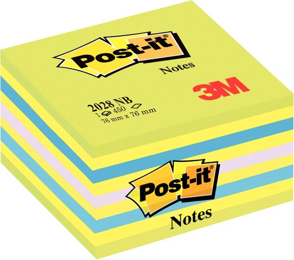 POST-IT Post-It-Würfel,neon grün