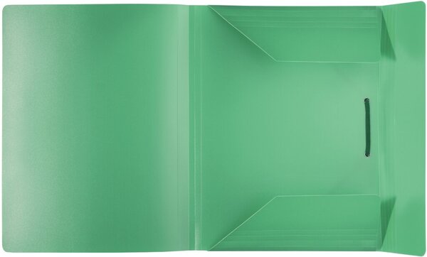 PP-Eckspanner-Sammelbox grün 320 x 230 x 16 mm (HxBxT)