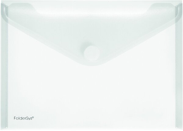 PP-Umschlag A5quer farblos matt transparent