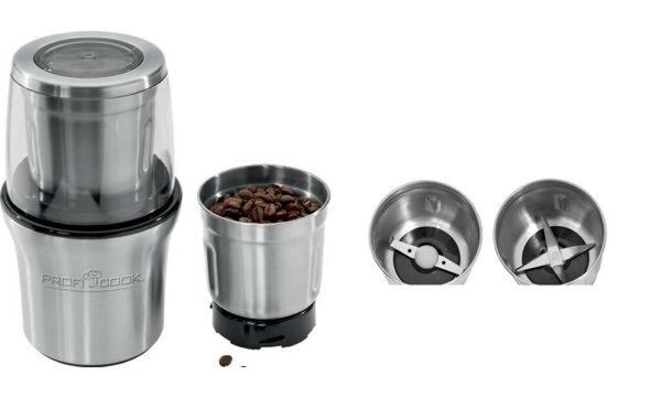 PROFI COOK Kaffeeschlagwerk PC-KSW 1021, silber (96000019)