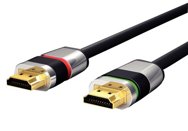 HDMI-Kabel, 2 m, Ultimate Serie High-Speed mit Ethernet, 4K 3D