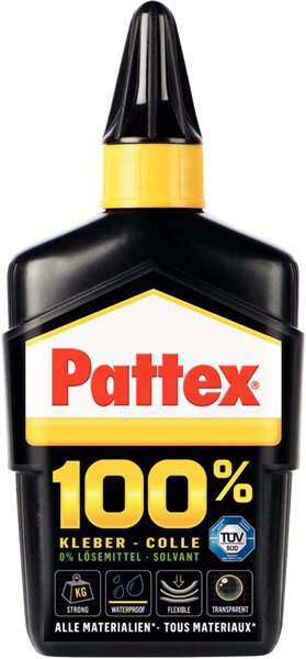 Pattex 100% Kleber 100g Tube Stark unter allen Bedingungen