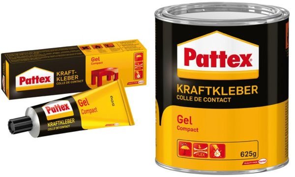 Pattex Compact Gel Kraftkleber, lös emittelhaltig, 125 g Tube (56071039